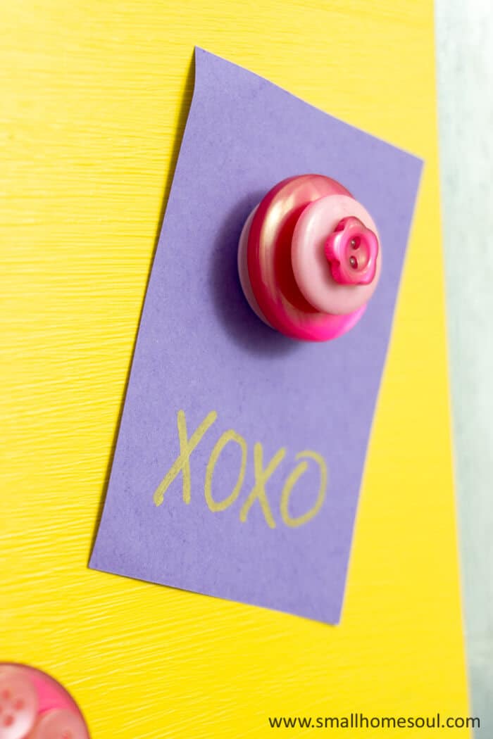 DIY Button Wall Art {for a Sewing/Craft Room} - Create and Babble