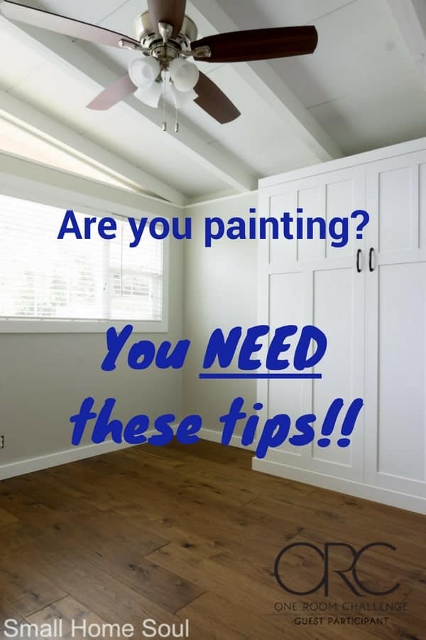 You NEED these tips to paint a room and make it easy and beautiful!