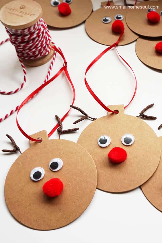 Rudolph Gift Tags Easy Christmas
