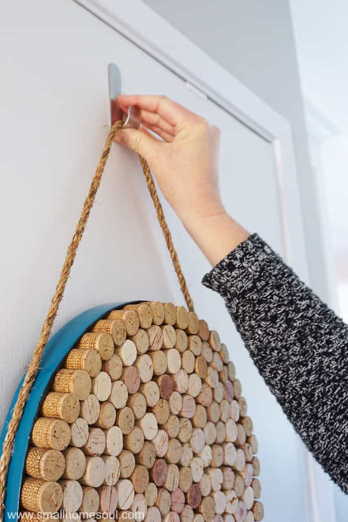 Wine Cork Board an Easy DIY Project to get Organized Girl, Just DIY!