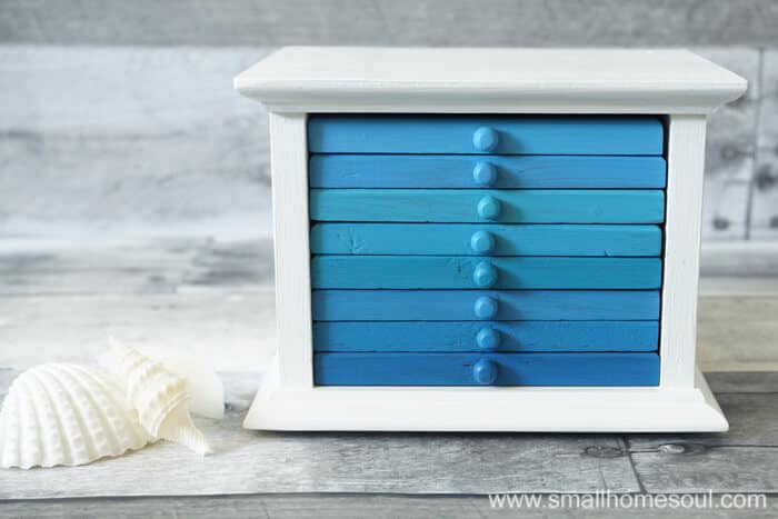 Nautical Style Furniture Makeover  Furniture makeover, Teal spray paint, Spray  paint colors