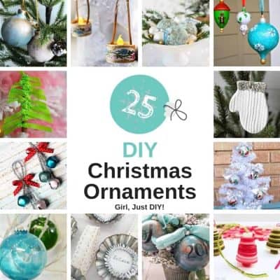 25 Beautiful DIY Christmas Ornaments - Girl, Just DIY!