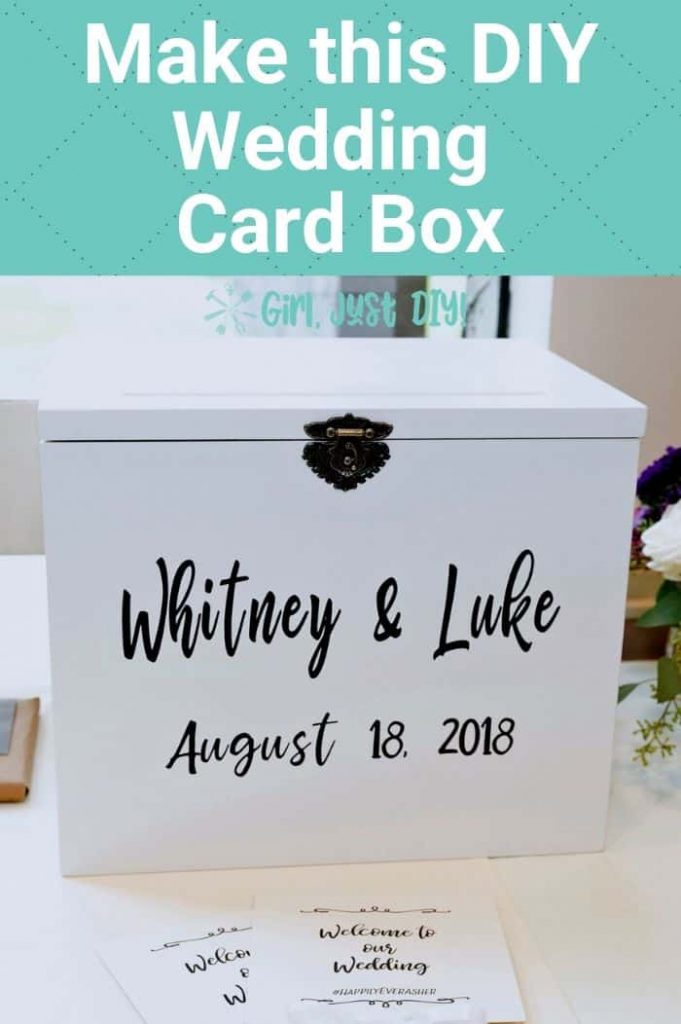 DIY Wedding Card Box Tutorial - Girl, Just DIY!