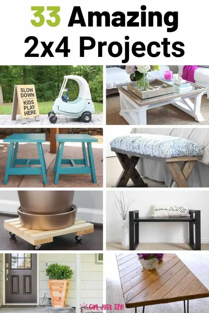 33 Amazing 2x4 Wood Projects You Can Build - Girl, Just DIY!