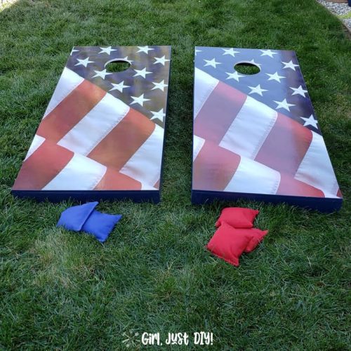 DIY Cornhole Board - How To Build Your Own Set - Girl, Just DIY!